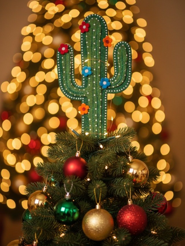 DIY Cactus Christmas Tree Ideas