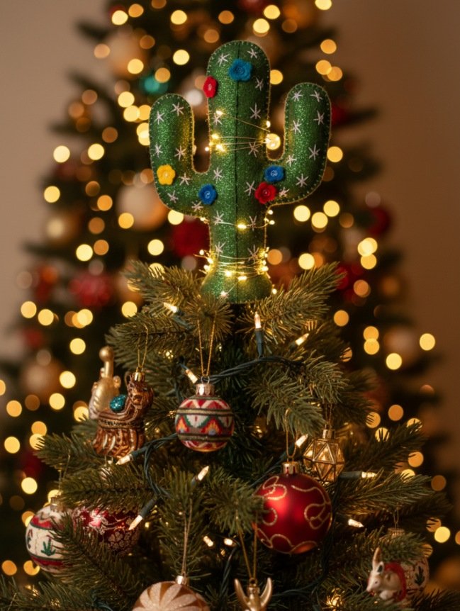 DIY Cactus Christmas Tree Ideas