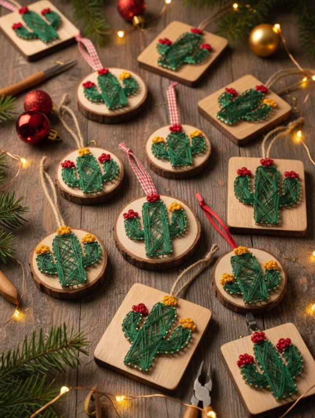 DIY Cactus Christmas Tree Ideas
