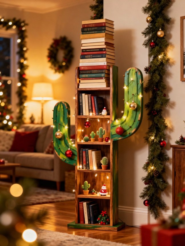 DIY Cactus Christmas Tree Ideas