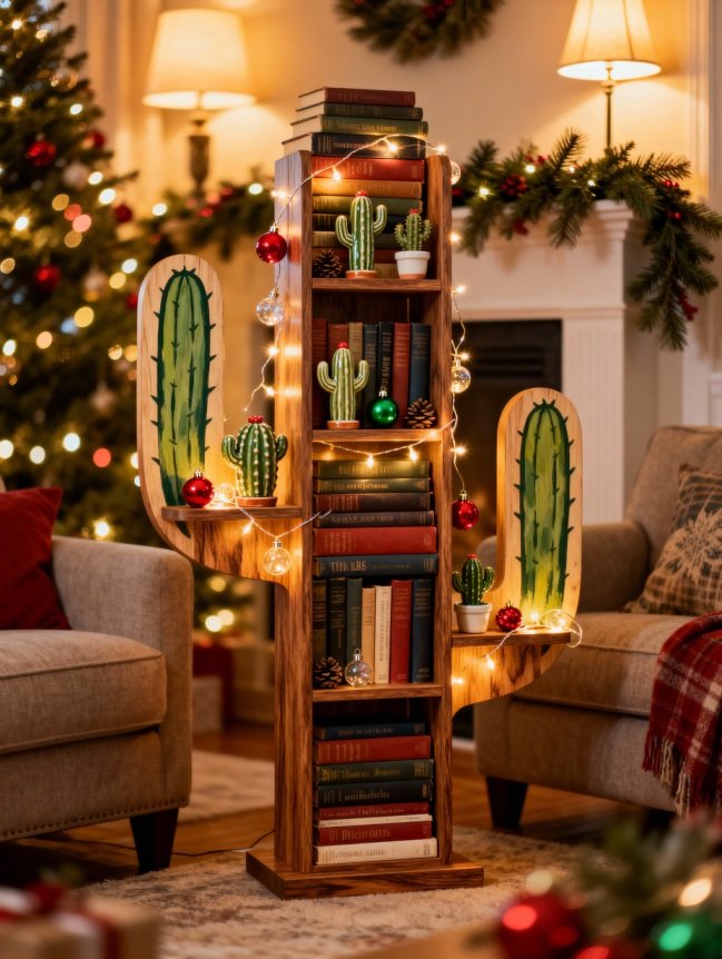 DIY Cactus Christmas Tree Ideas