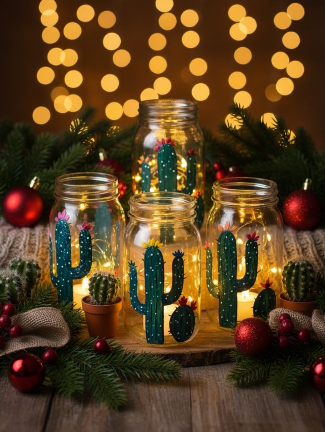 DIY Cactus Christmas Tree Ideas