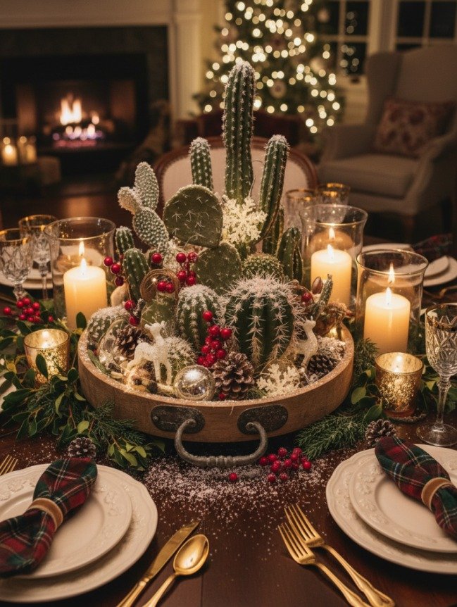 DIY Cactus Christmas Tree Ideas
