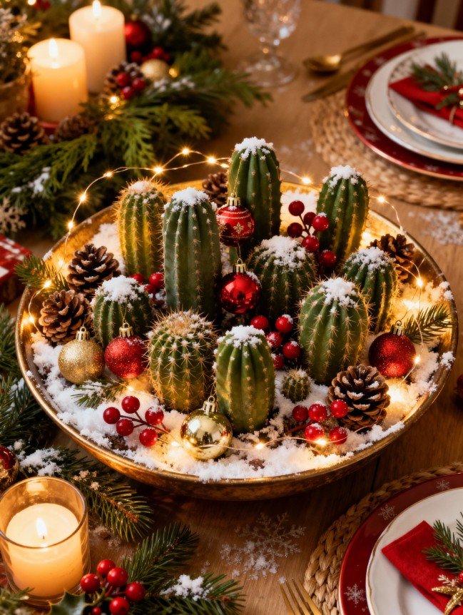 DIY Cactus Christmas Tree Ideas