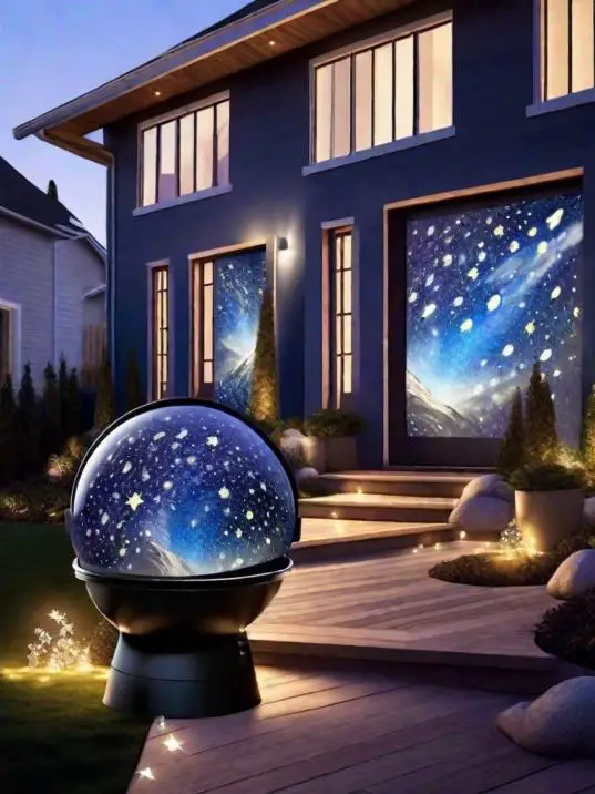 Home Outside New Year's Decoration Ideas