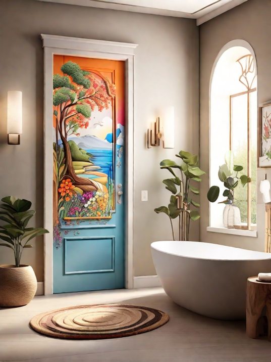 Master Bathroom Door Ideas