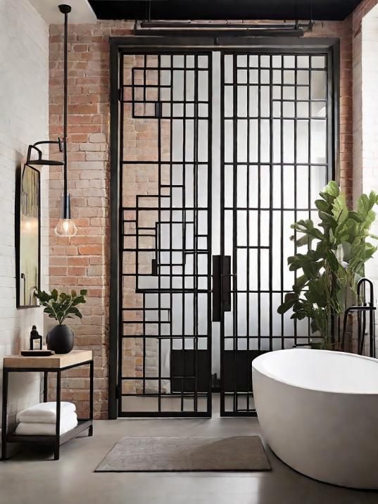 Master Bathroom Door Ideas