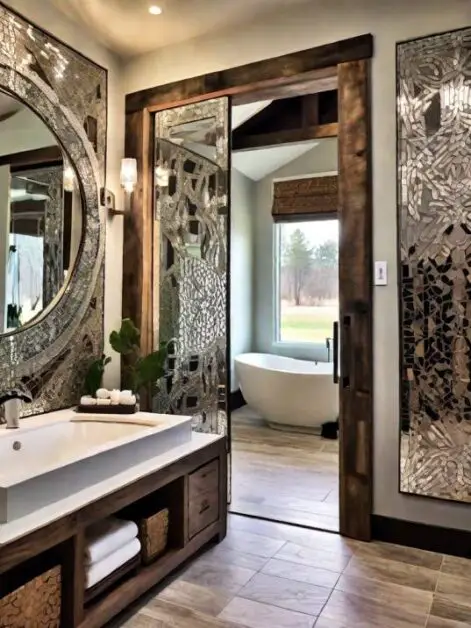 43 Master Bathroom Door Ideas for a Stylish Retreat