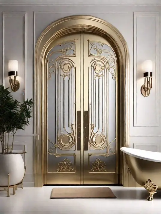 Master Bathroom Door Ideas