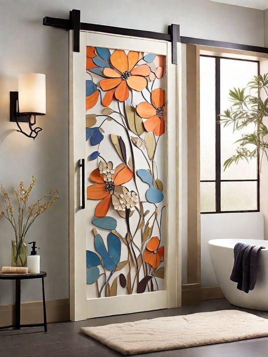 Master Bathroom Door Ideas