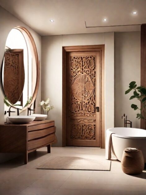 43 Master Bathroom Door Ideas for a Stylish Retreat
