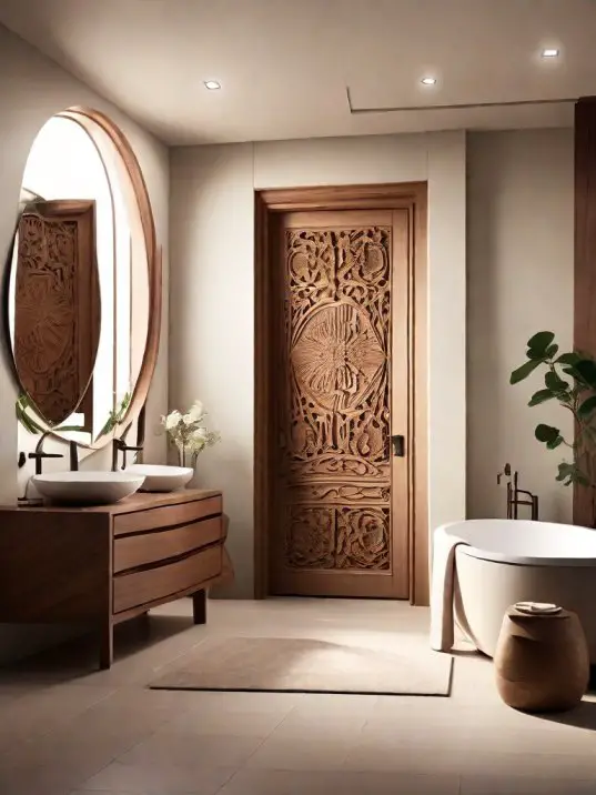 Master Bathroom Door Ideas