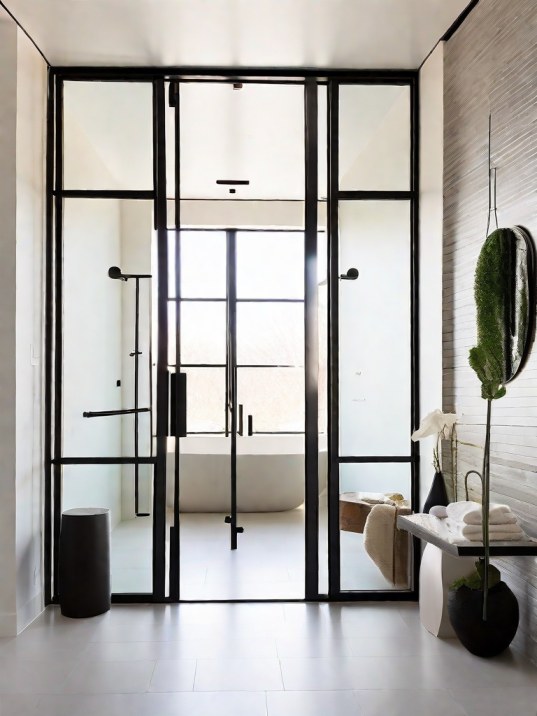 Master Bathroom Door Ideas