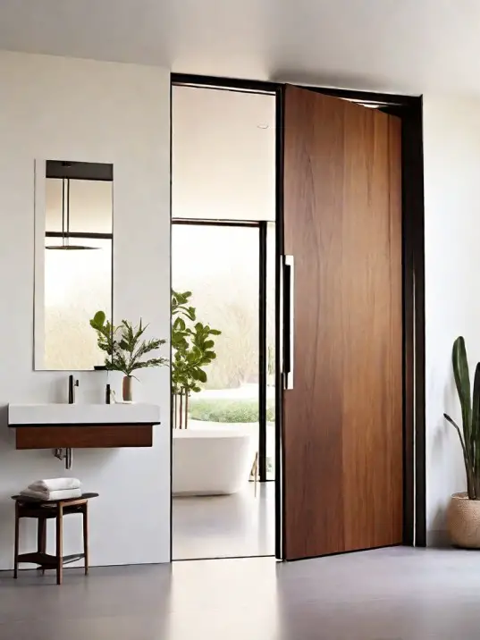 Master Bathroom Door Ideas