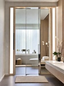 43 Master Bathroom Door Ideas for a Stylish Retreat