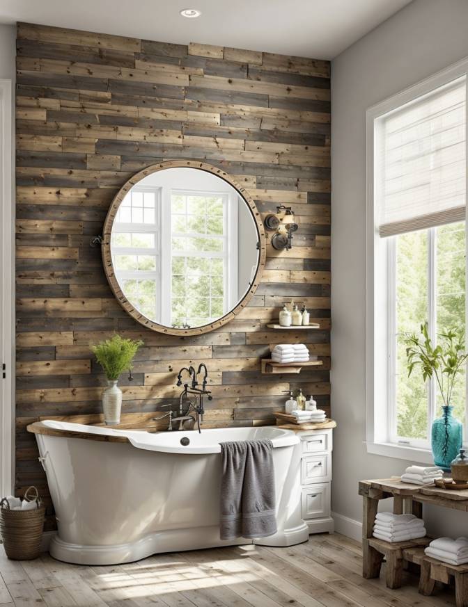 Rustic Bathroom Decor Ideas