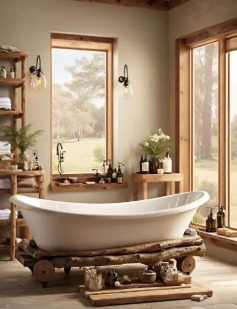 35 Inspiring Rustic Bathroom Decor Ideas for a Cozy Retreat