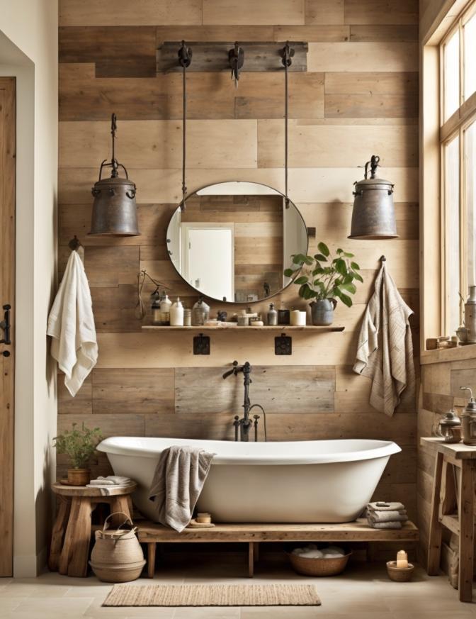 Rustic Bathroom Decor Ideas