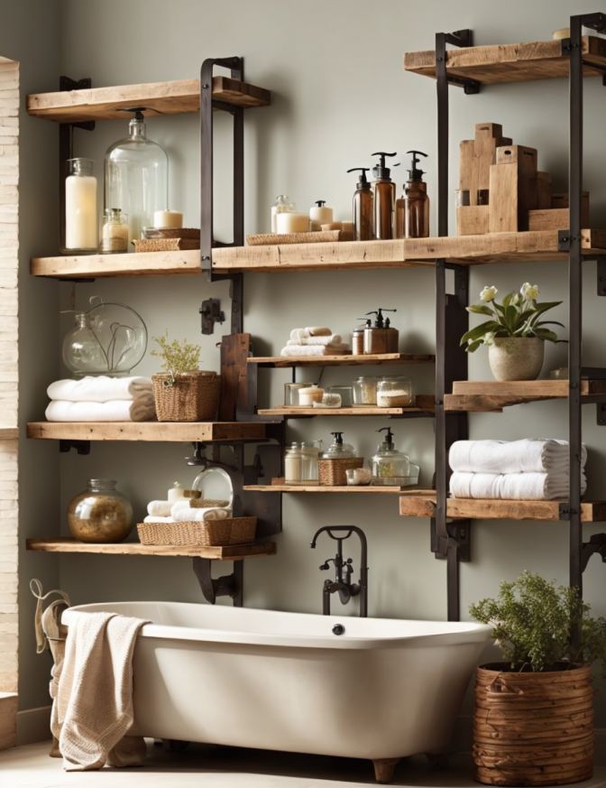 Rustic Bathroom Decor Ideas