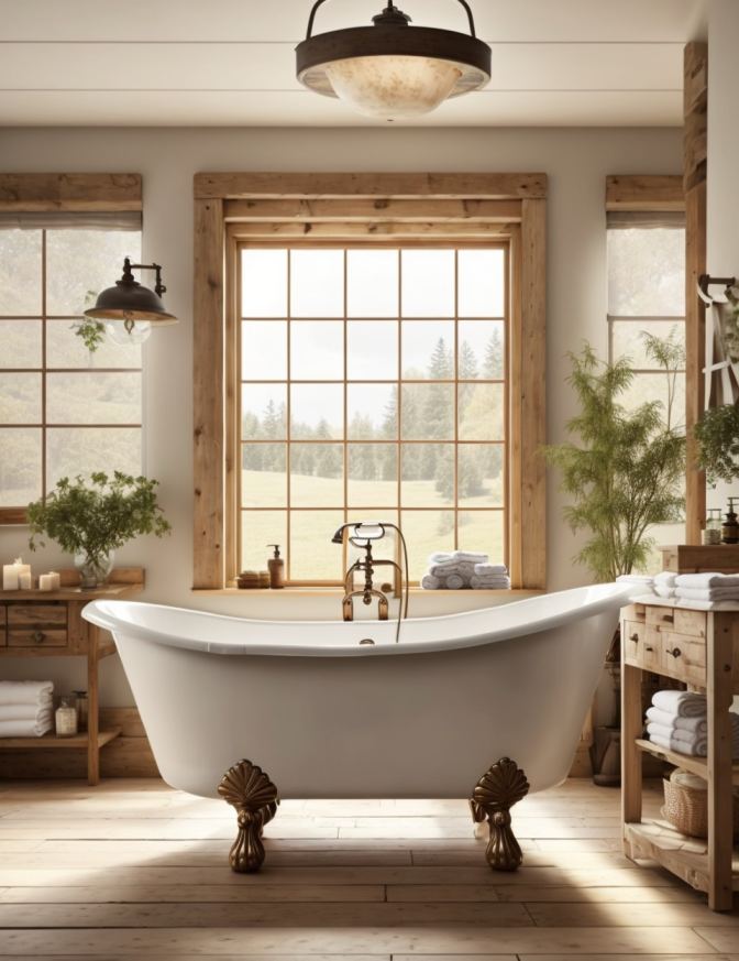 Rustic Bathroom Decor Ideas