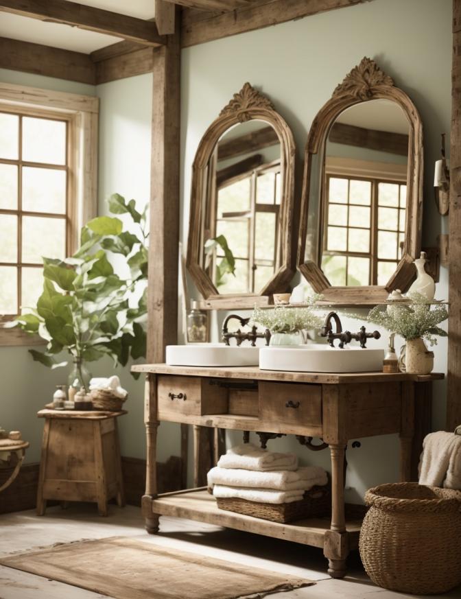 Rustic Bathroom Decor Ideas