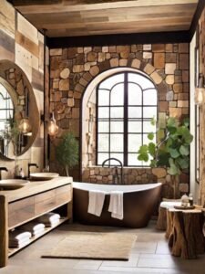 41 Rustic Bathroom Tile Ideas: Stylish Transformations