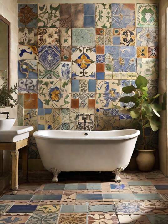 Rustic Bathroom Tile Ideas