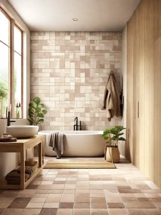 Rustic Bathroom Tile Ideas