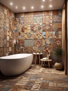 41 Rustic Bathroom Tile Ideas: Stylish Transformations