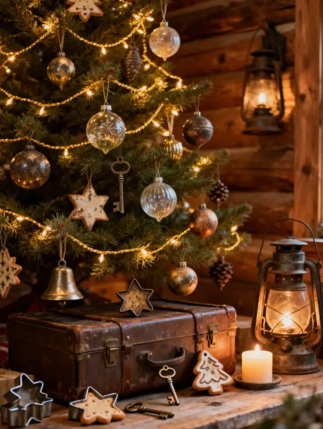 Rustic Christmas Tree Decoration Ideas