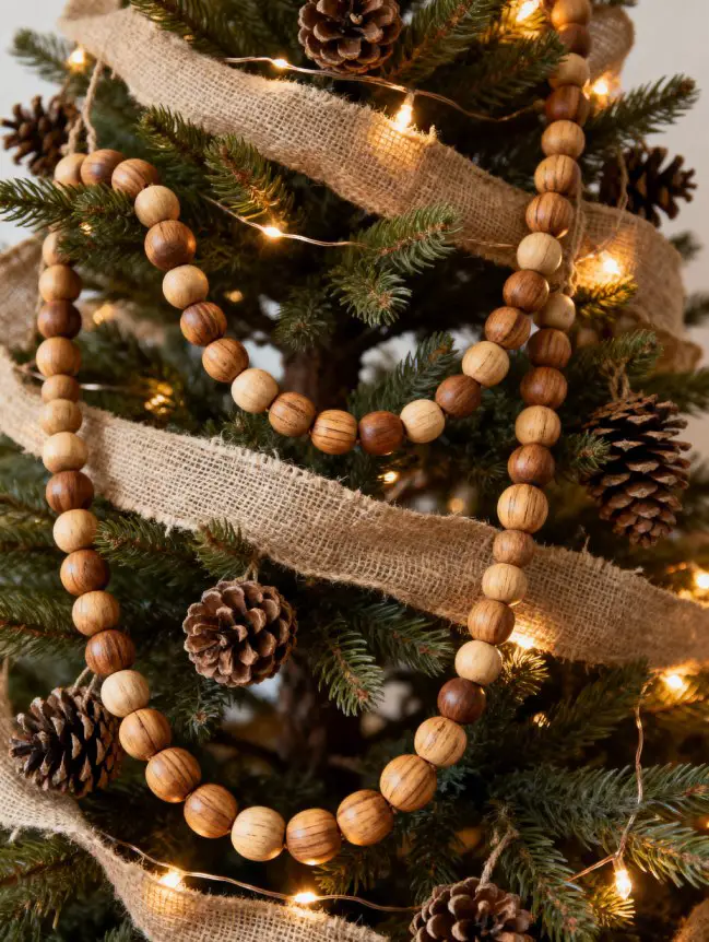 Rustic Christmas Tree Decoration Ideas