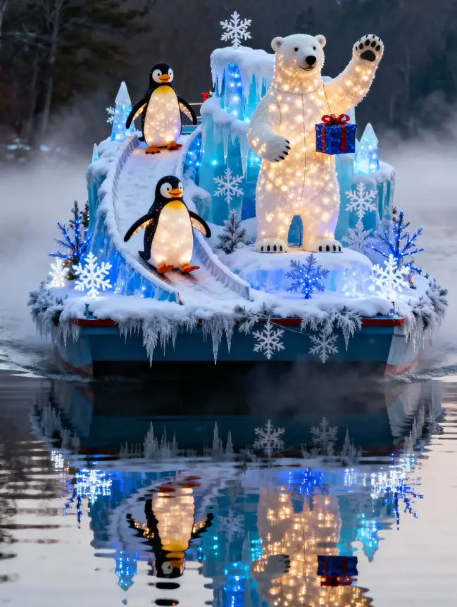 Christmas Boat Parade Decorating Ideas