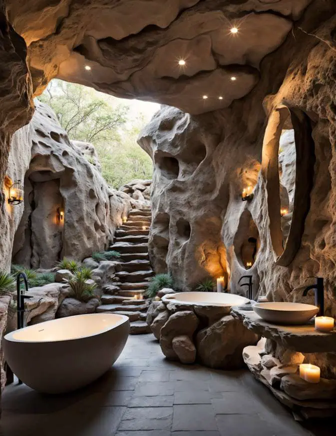 outdoor pool bathroom ideas