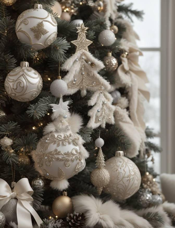 rustic christmas tree decoration ideas