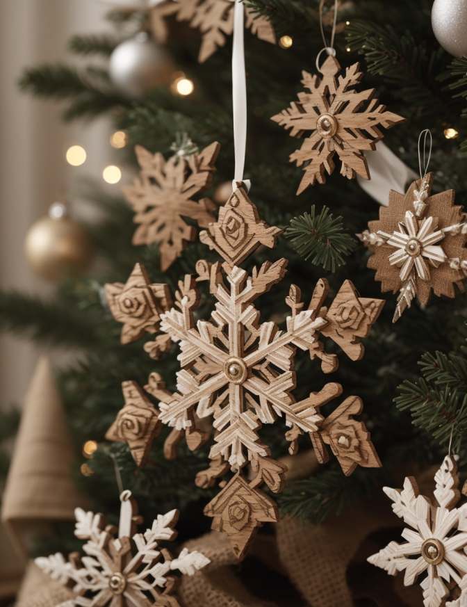 rustic christmas tree decoration ideas