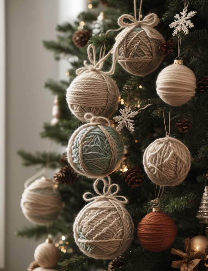 rustic christmas tree decoration ideas