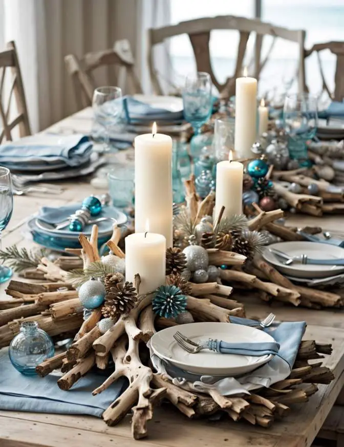 Australian Outdoor Christmas Table Setting Ideas