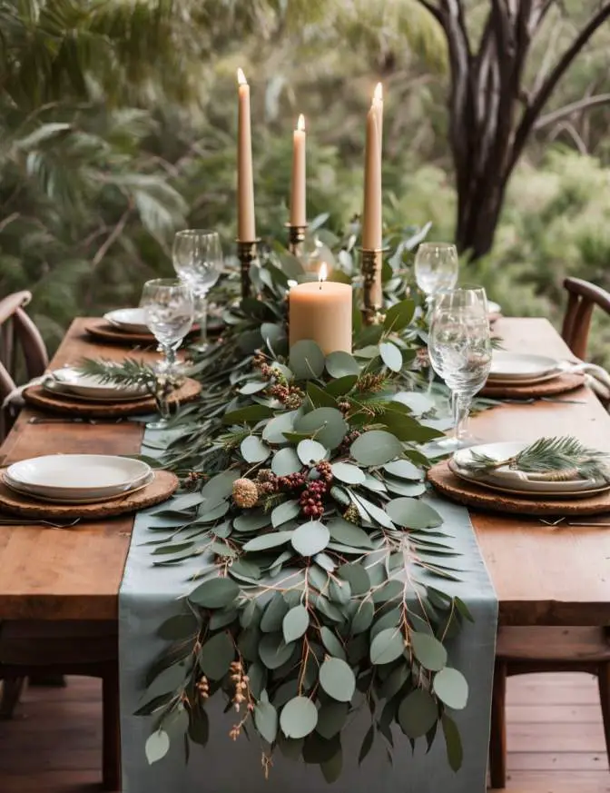 Australian Outdoor Christmas Table Setting Ideas