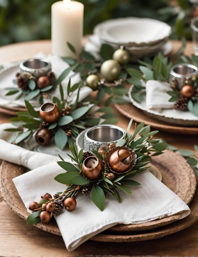 Australian Outdoor Christmas Table Setting Ideas