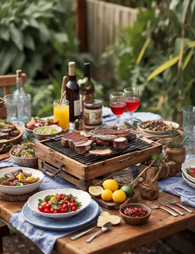 Australian Outdoor Christmas Table Setting Ideas