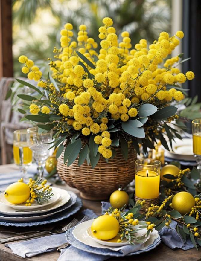 Australian Outdoor Christmas Table Setting Ideas