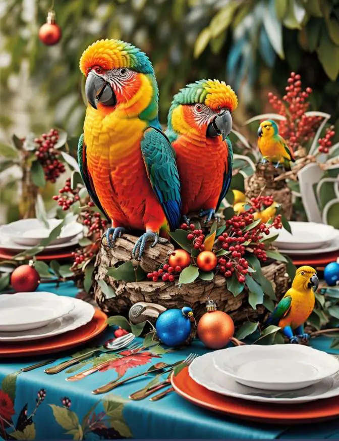 Australian Outdoor Christmas Table Setting Ideas