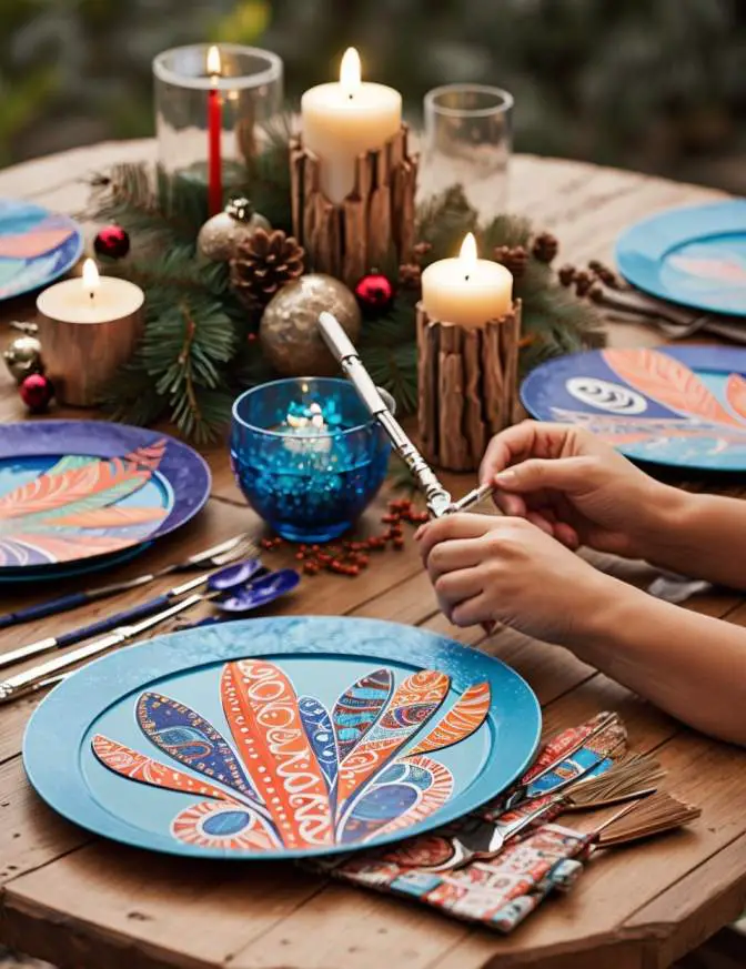 Australian Outdoor Christmas Table Setting Ideas