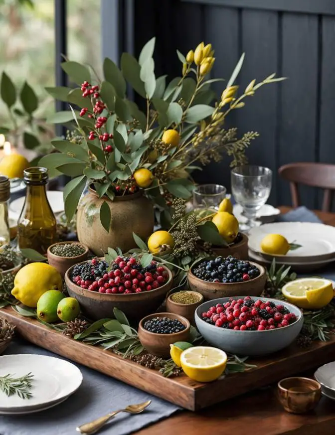 Australian Outdoor Christmas Table Setting Ideas