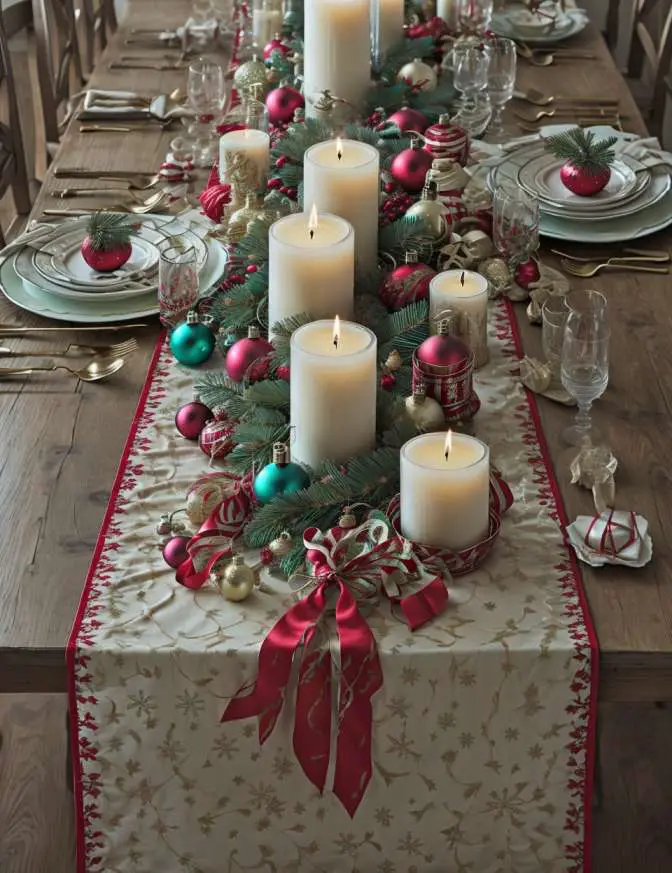 Christmas Decor Ideas for Your Sofa Table