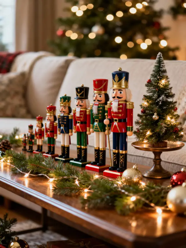 Christmas Decor Ideas for Your Sofa Table