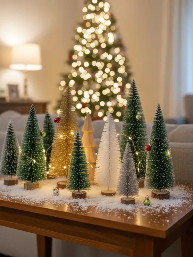 Christmas Decor Ideas for Your Sofa Table