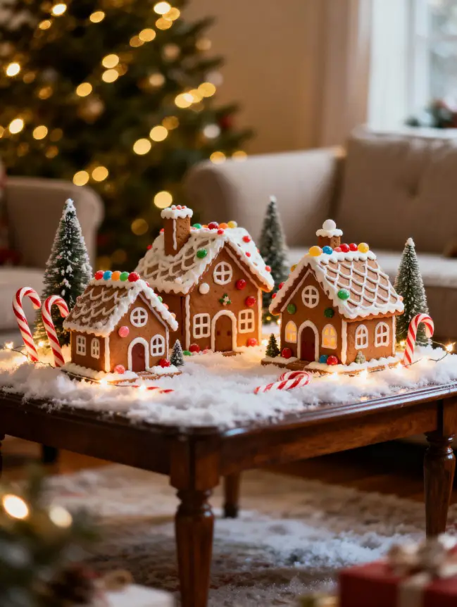 Christmas Decor Ideas for Your Sofa Table