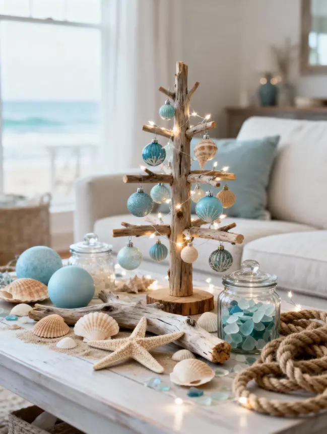 Christmas Decor Ideas for Your Sofa Table