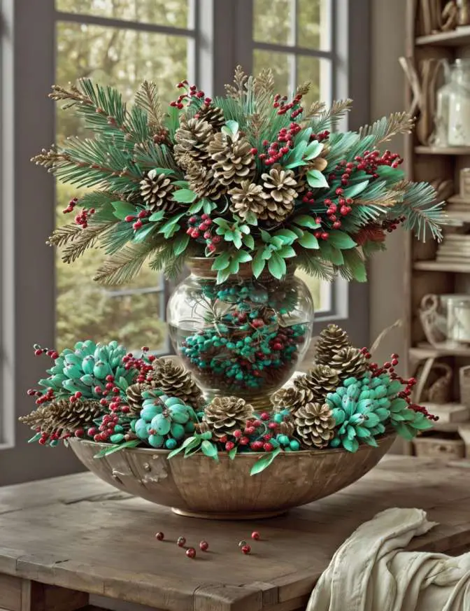 Christmas Decor Ideas for Your Sofa Table